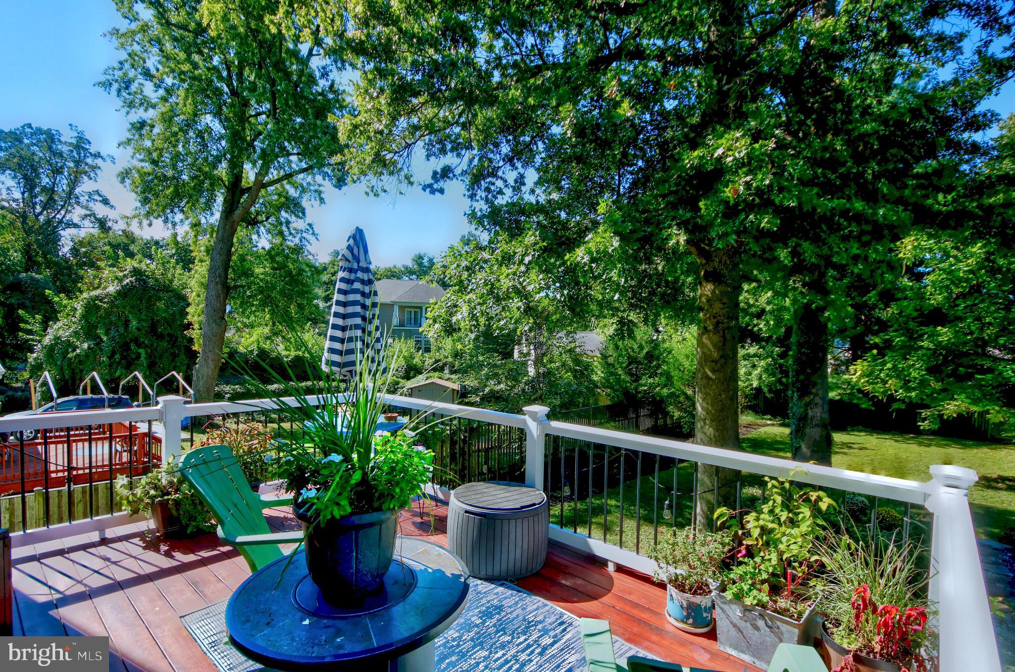 2002 Griffith Road Falls Church, VA 22043 - Photo 37 of 62 Spacious deck with backyard views