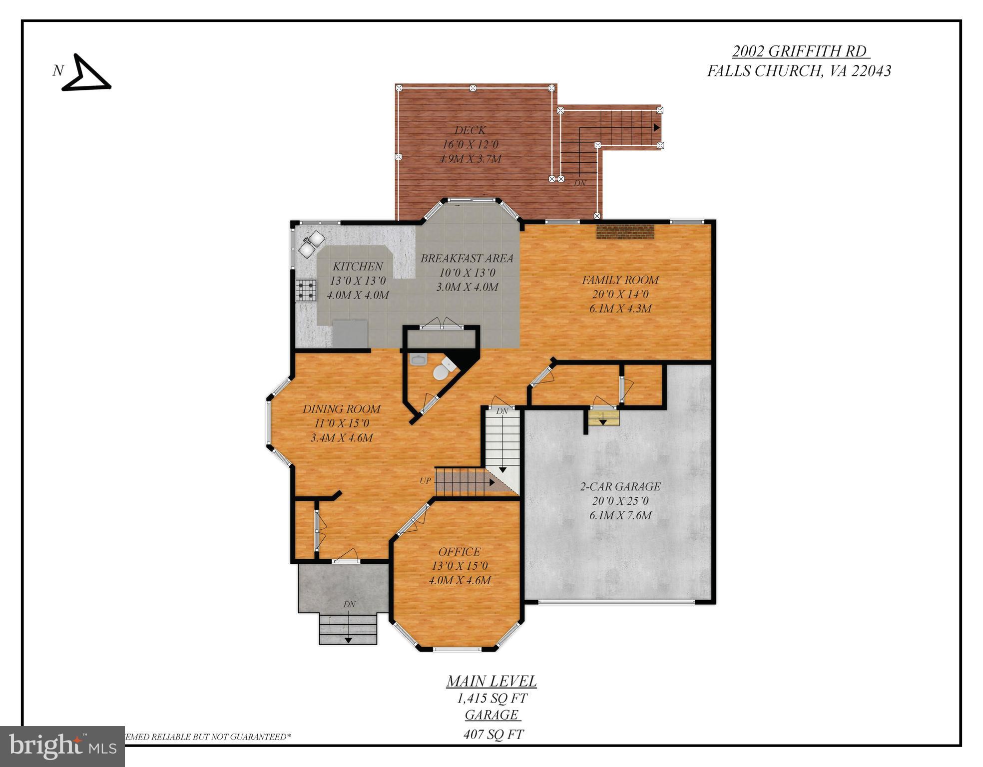 2002 Griffith Road Falls Church, VA 22043 - Photo 60 of 62 Floor Plans - Main Level