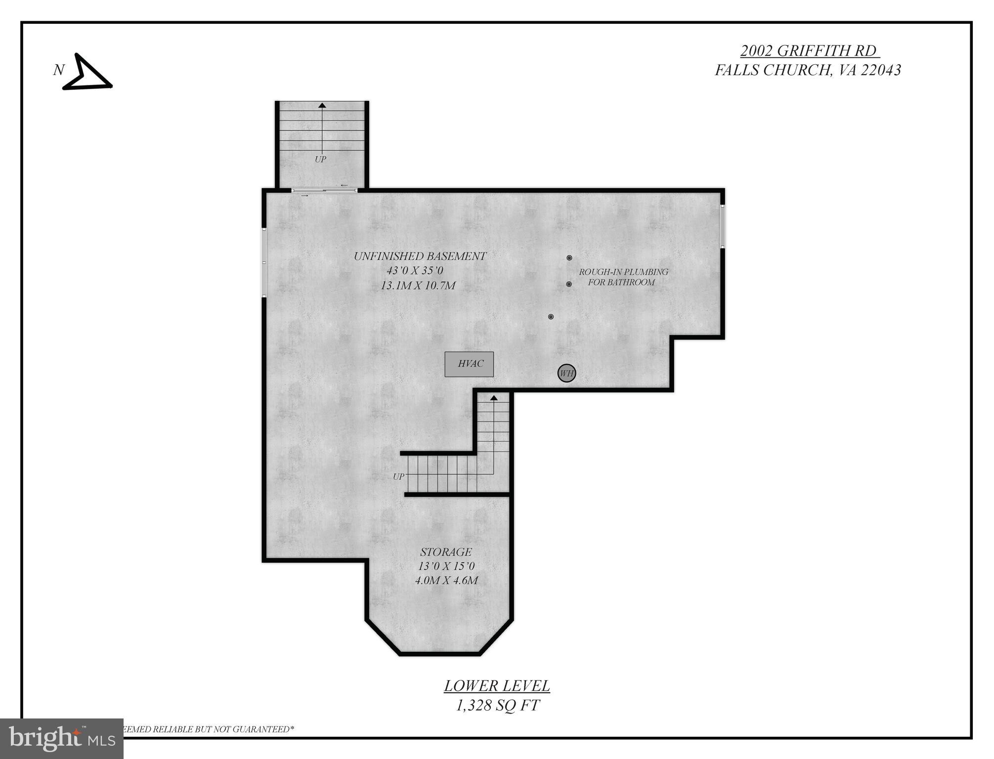 2002 Griffith Road Falls Church, VA 22043 - Photo 62 of 62 Floor Plans - Lower Level