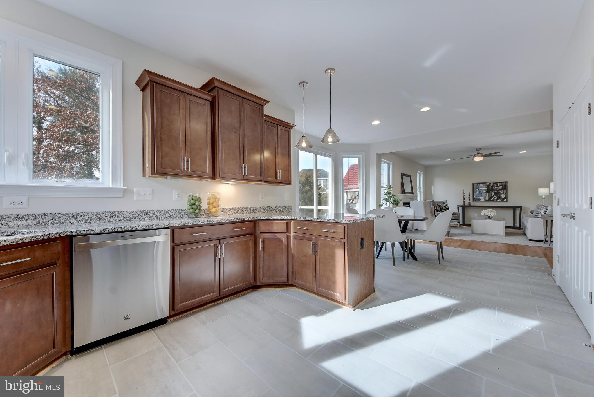 2002 Griffith Road Falls Church, VA 22043 - Photo 7 of 62 Newly installed tile flooring in kitchen