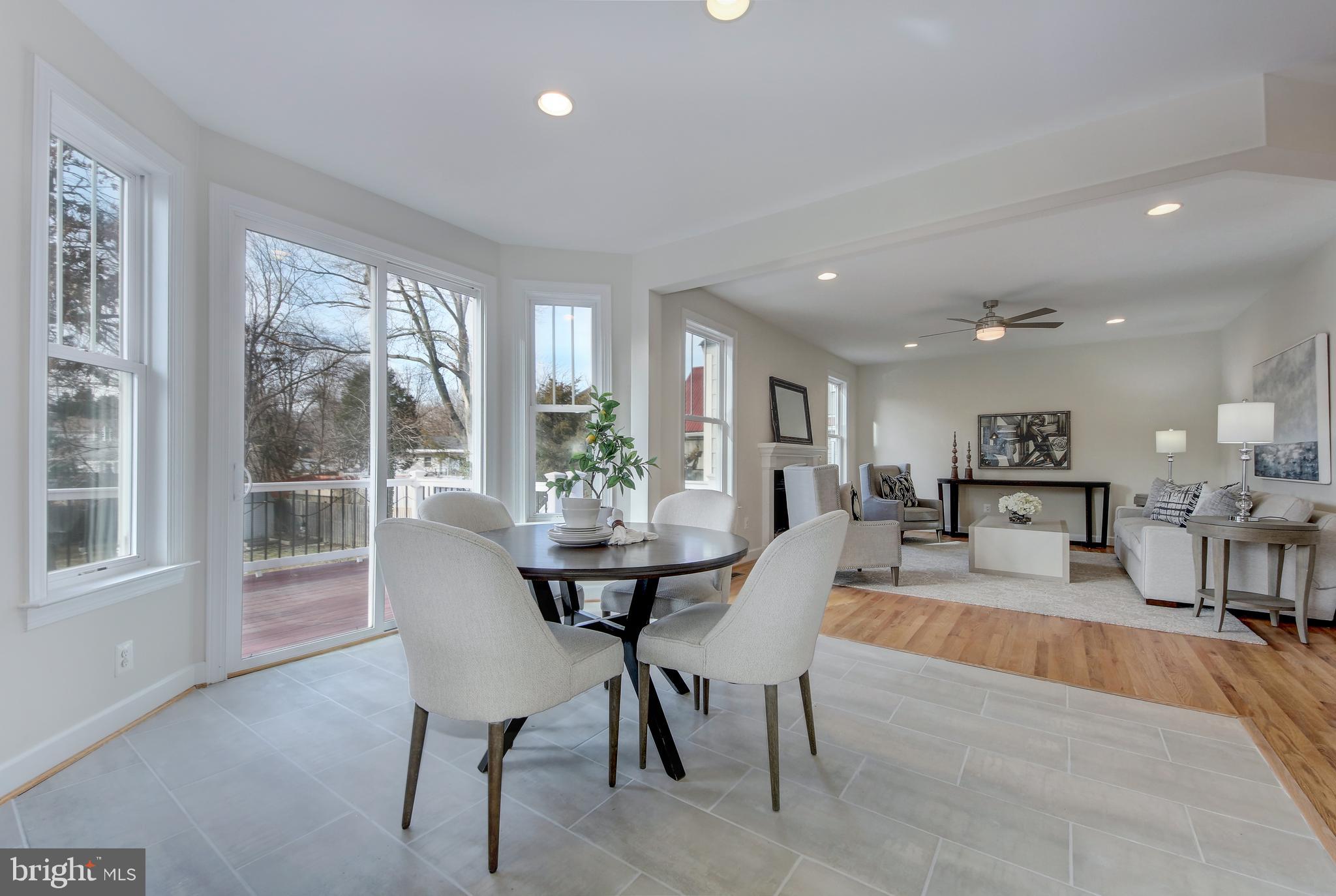 2002 Griffith Road Falls Church, VA 22043 - Photo 9 of 62 Breakfast area opens to family room and deck