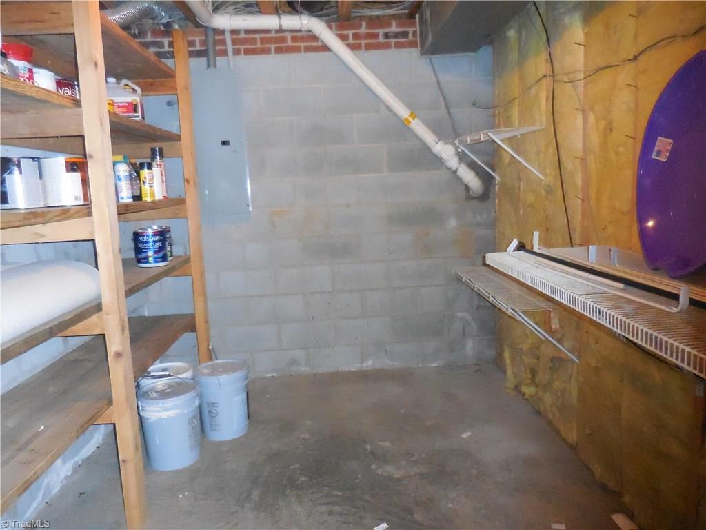 2629 Celeste Road Walkertown, NC 27051 - Photo 22 of 23 Extra storage space in the basement.