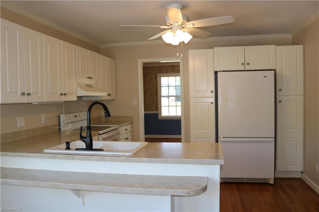 2629 Celeste Road Walkertown, NC 27051 - Photo 4 of 23 Kitchen with new counter tops. Lots of storage space.