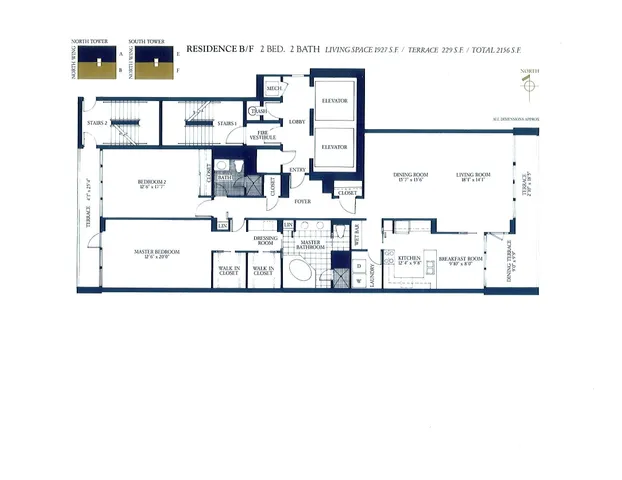 $1,750,000 | 529 South Flagler Drive, Unit 25F, West Palm Beach, FL 33401