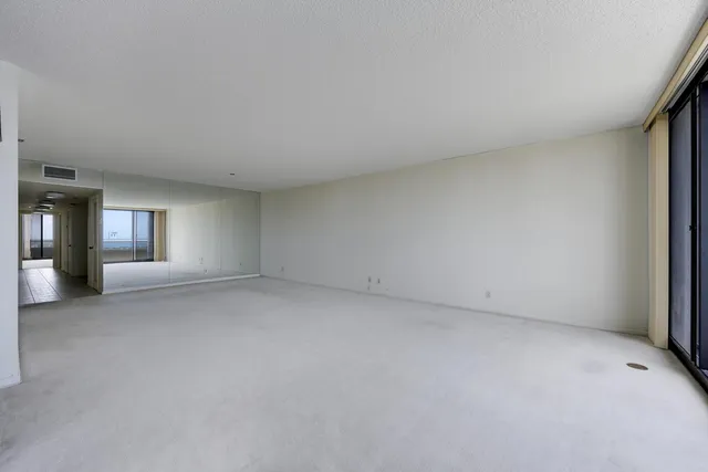 a view of a city with tall buildings