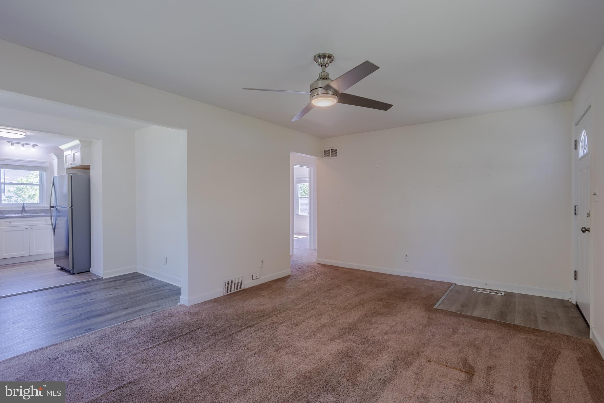 3612 Churchville Road Aberdeen, MD 21001 - Photo 6 of 49 a view of empty room with wooden floor and ceiling fan