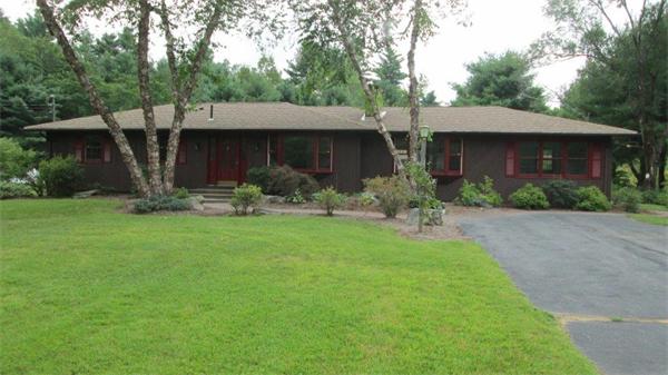 145 Shea Road West Brookfield, MA 01585 - Photo 1 of 11 front view of a house with yard