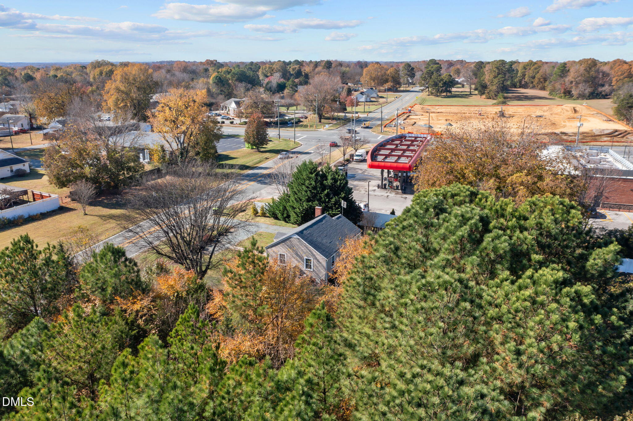 128 Moore Street Graham, NC 27253 - Photo 34 of 45 an aerial view of multiple house