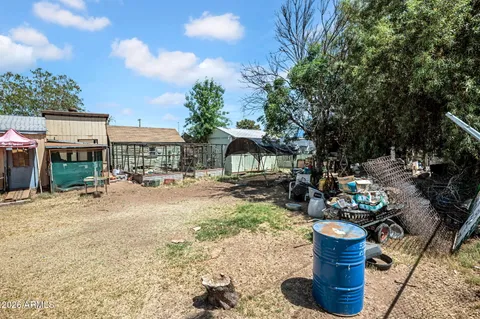 a outdoor view with a sitting space