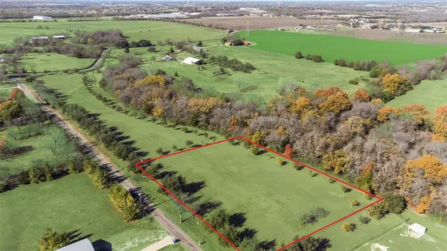 a view of a lake with a park