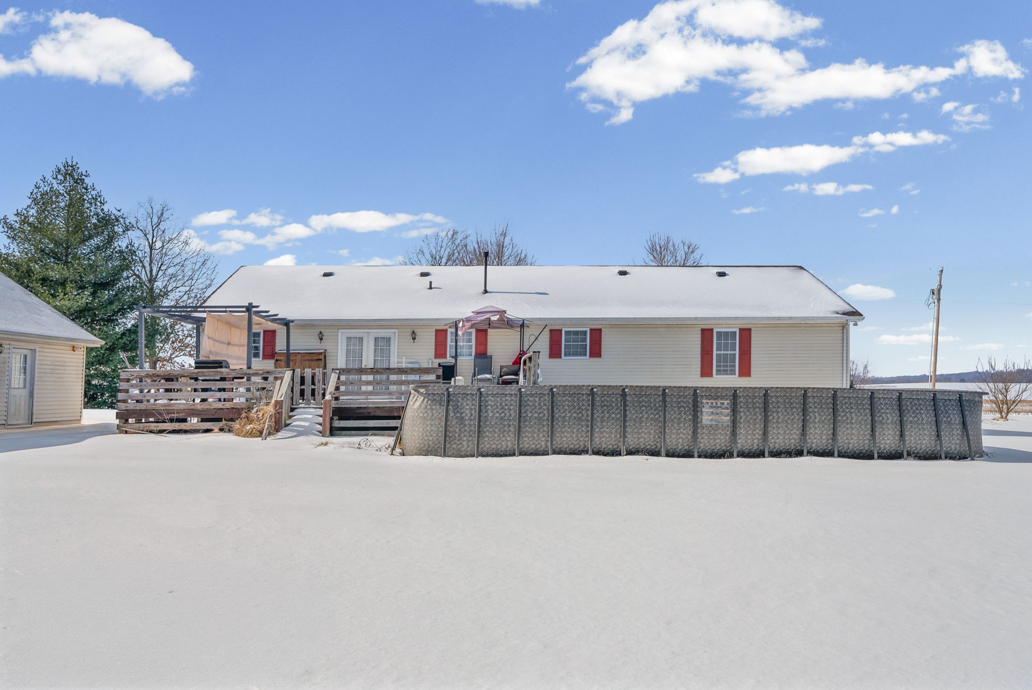 126 Flowers Road Crofton, KY 42217 - Photo 30 of 41 a view of a house with a large tree and sitting area