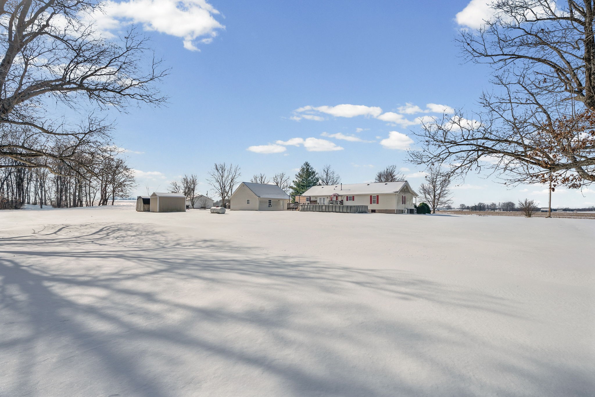 126 Flowers Road Crofton, KY 42217 - Photo 31 of 41 a view of road and covered with snow