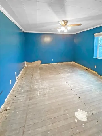 a view of empty room