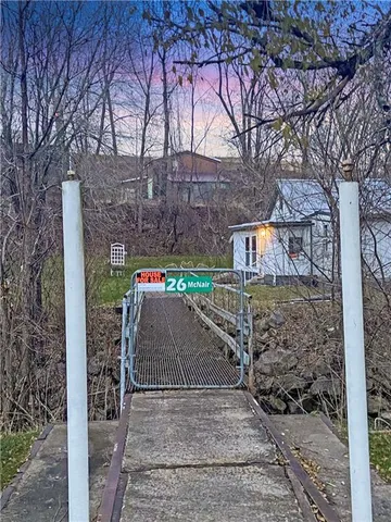 a view of outdoor space and street view