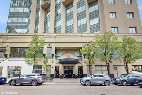 a car parked in front of a building