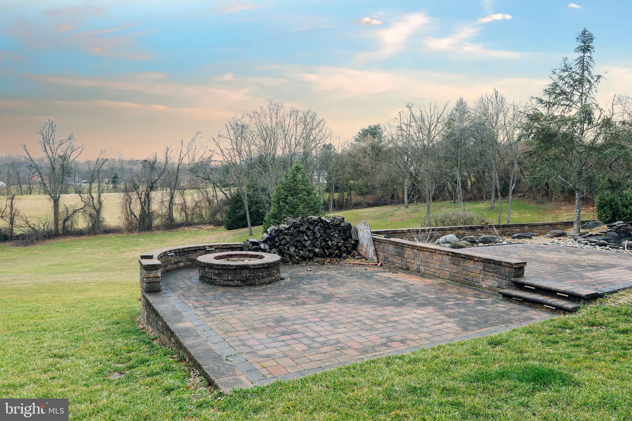 4507 Mt Carmel Road Hampstead, MD 21074 - Photo 51 of 60 Lower Level Patio and Fire Pit