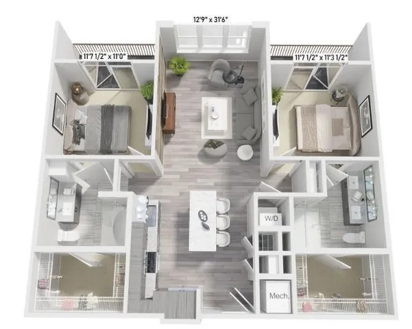 $2,275 | 465 Memorial Drive Southeast, Unit 536, Atlanta, GA 30312