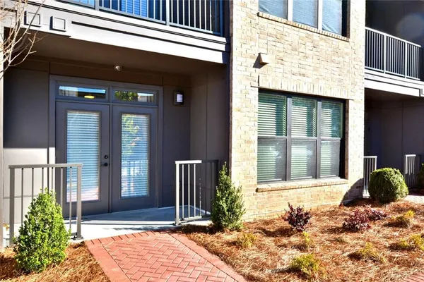 a view of entrance front of house