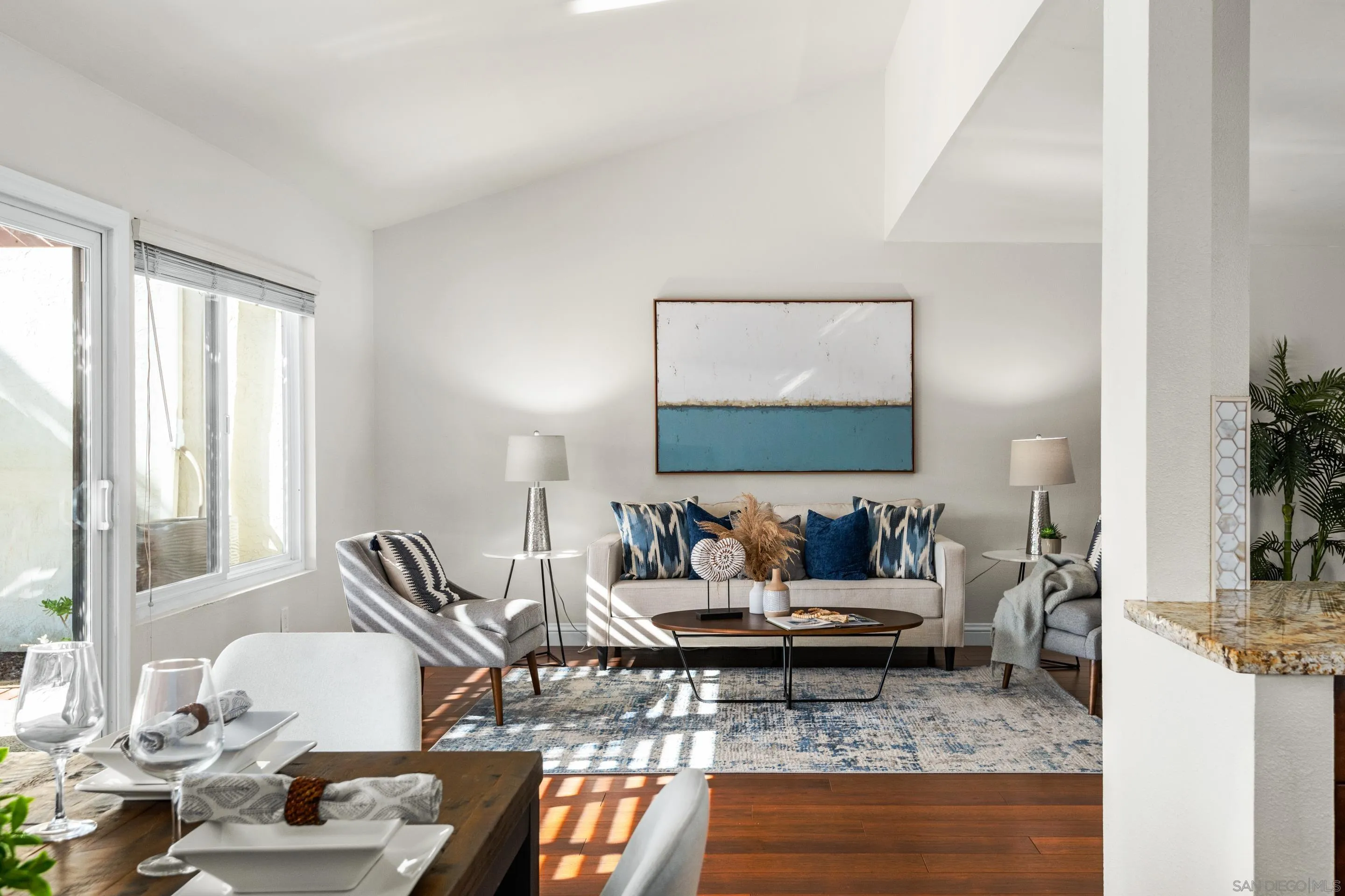 2002 Leafwood Place Encinitas, CA 92024 - Photo 11 of 64 a living room with furniture and wooden floor