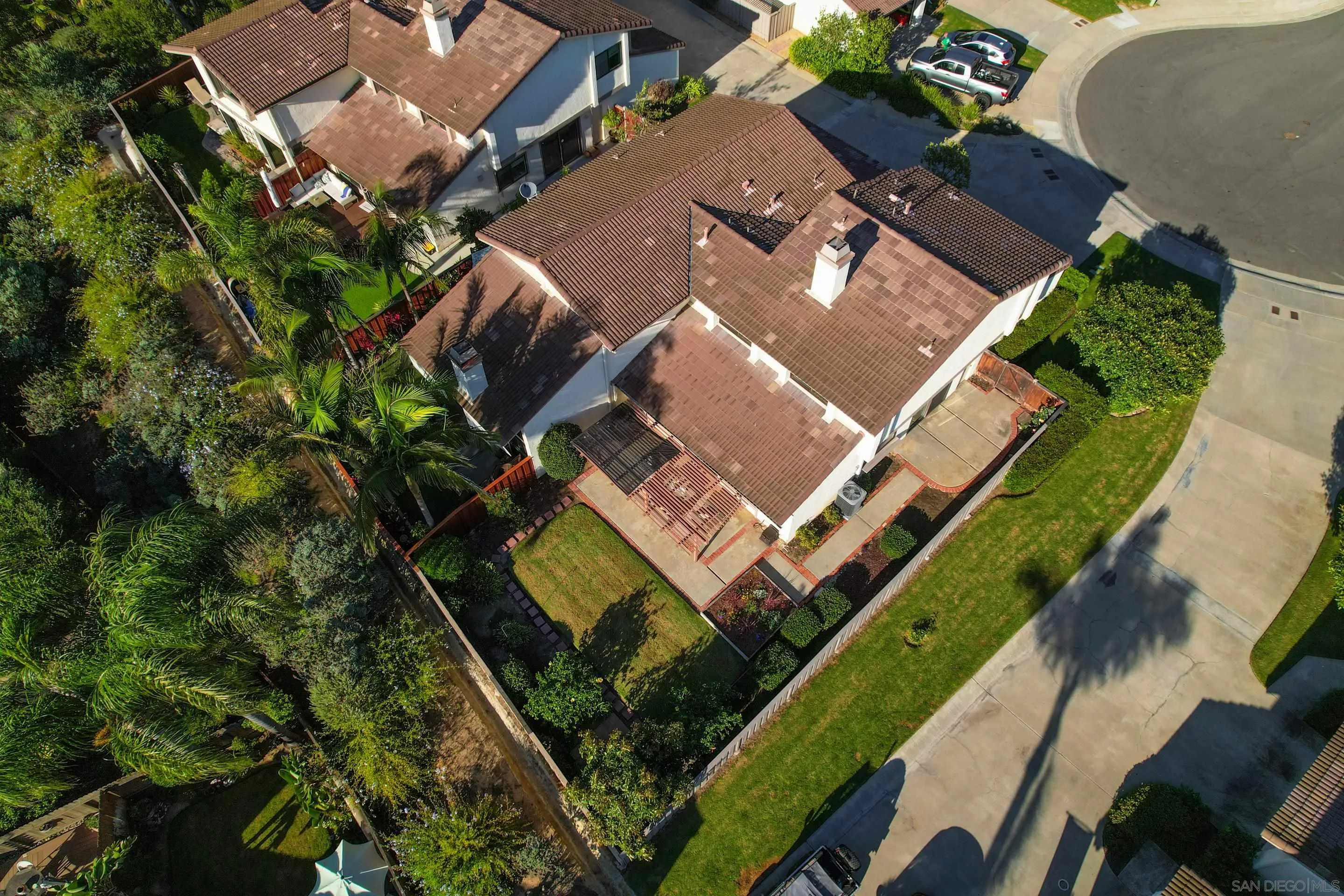 2002 Leafwood Place Encinitas, CA 92024 - Photo 42 of 64 an aerial view of residential houses with outdoor space