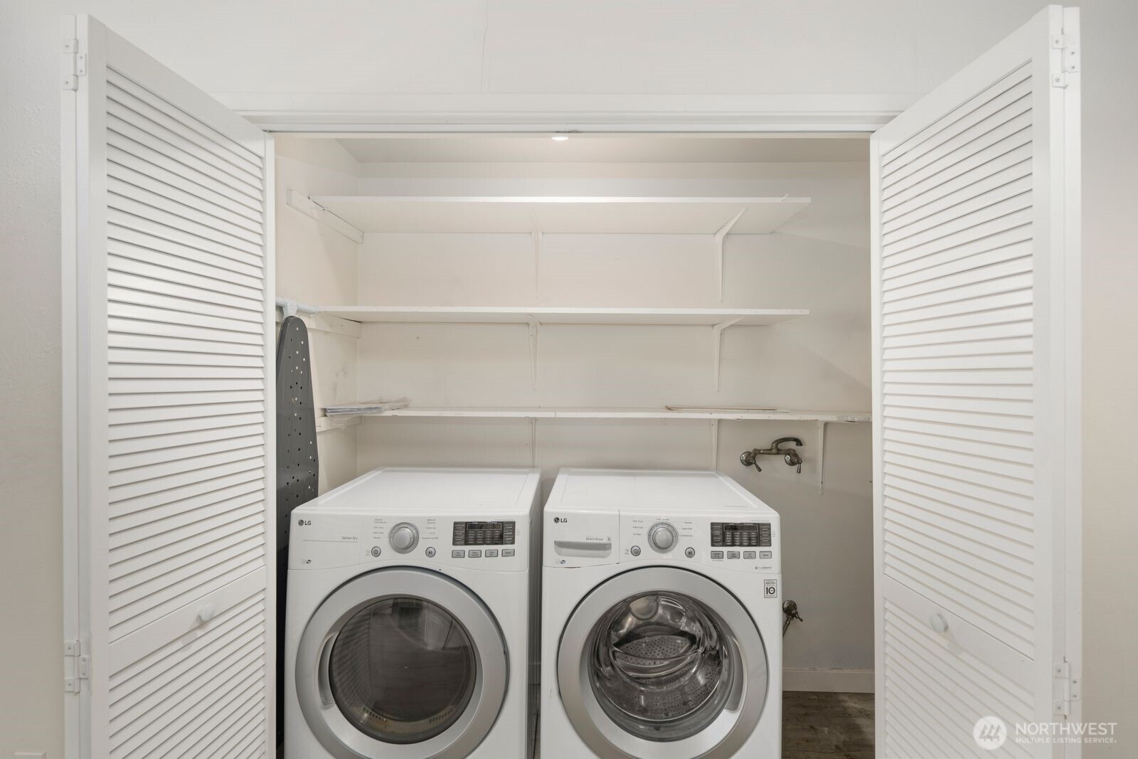 101 161st Street Southeast Bothell, WA 98012 - Photo 32 of 34 a view of storage and utility room with washer and dryer