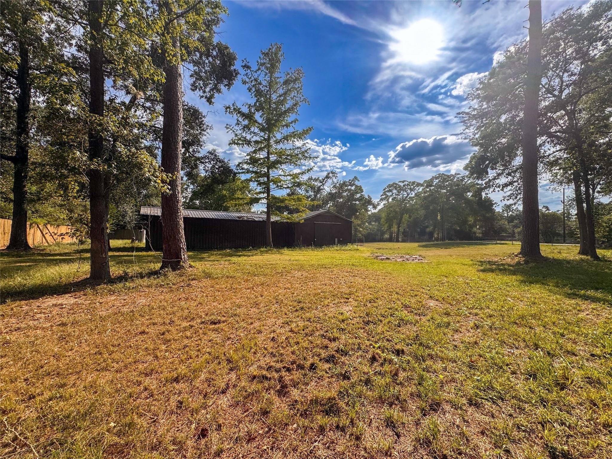 15331 Lake Lamond Road Conroe, TX 77384 - Photo 27 of 29 a view of outdoor space with garden
