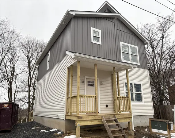 a view of a house with a patio