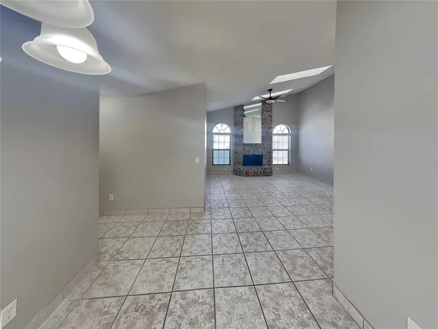 a view of a livingroom with a staircase