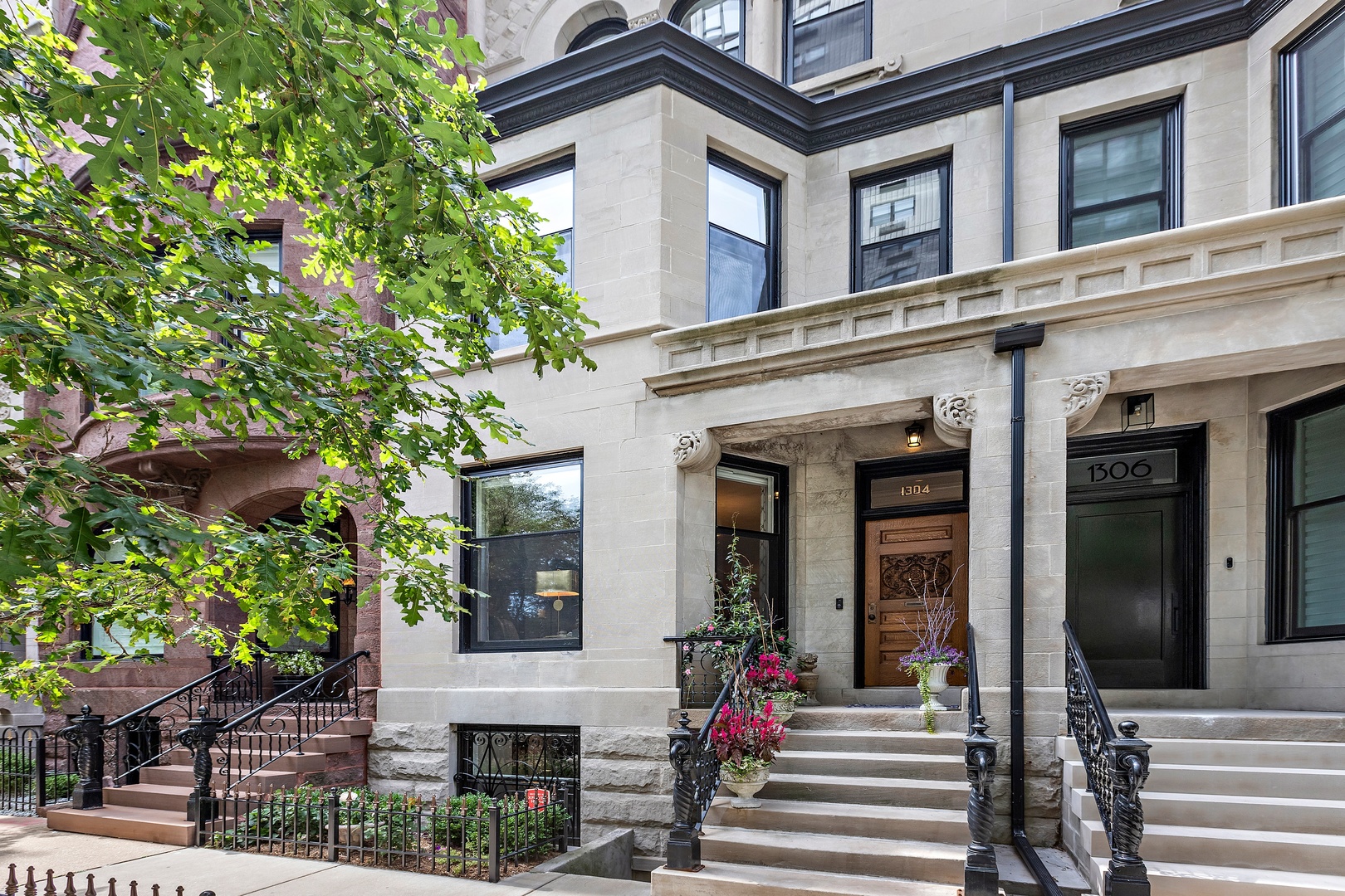 front view of a building