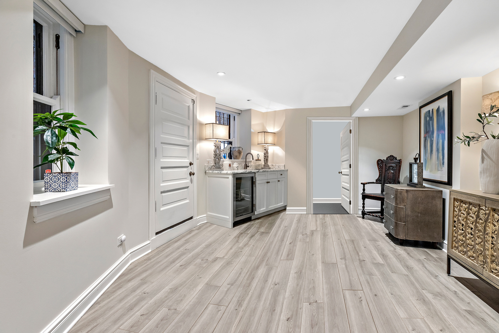 1304 North Ritchie Court Chicago, IL 60610 - Photo 38 of 39 a kitchen with stainless steel appliances granite countertop a refrigerator a stove and a wooden floors