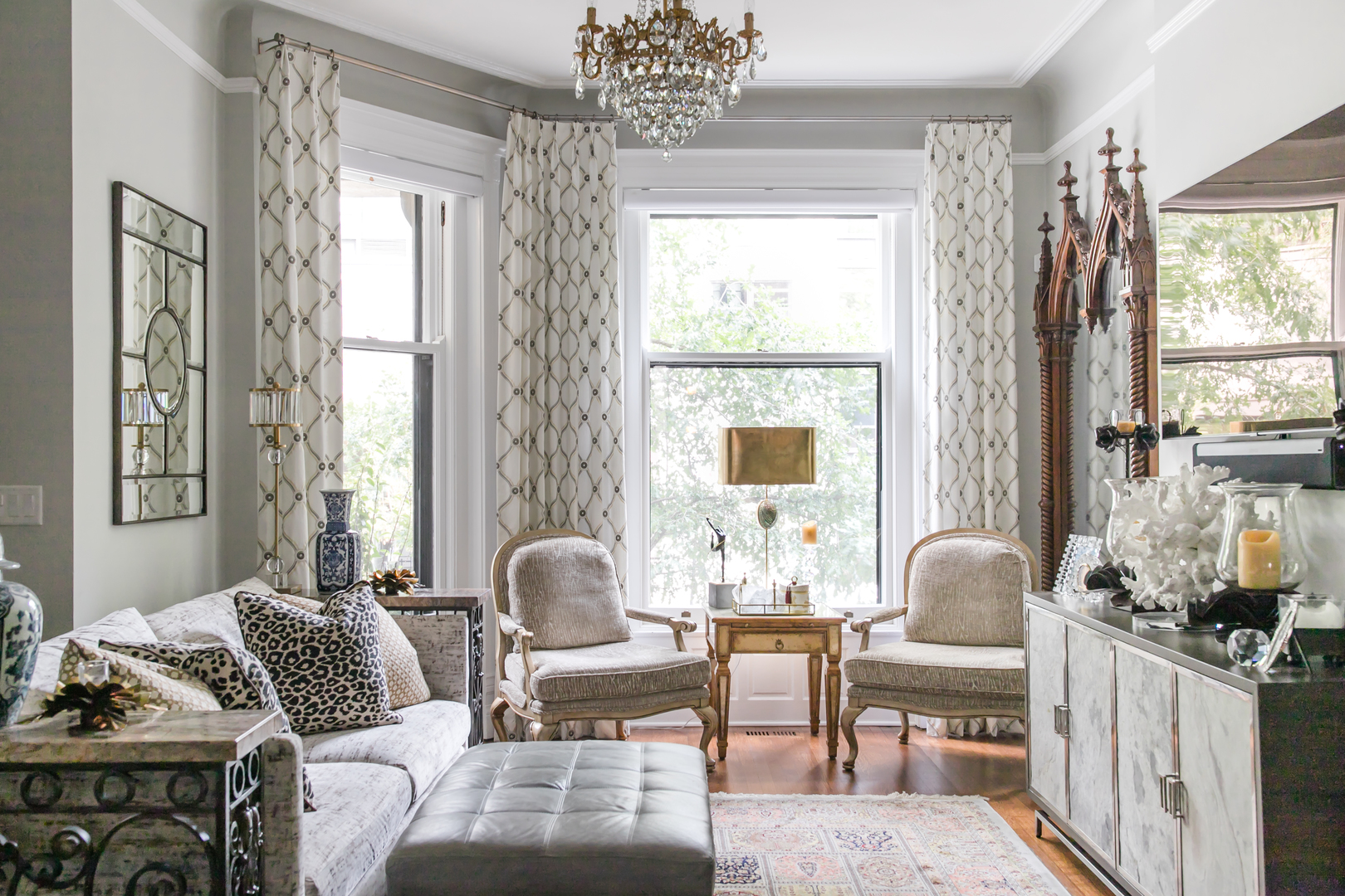 1304 North Ritchie Court Chicago, IL 60610 - Photo 5 of 39 a living room with furniture and a large window