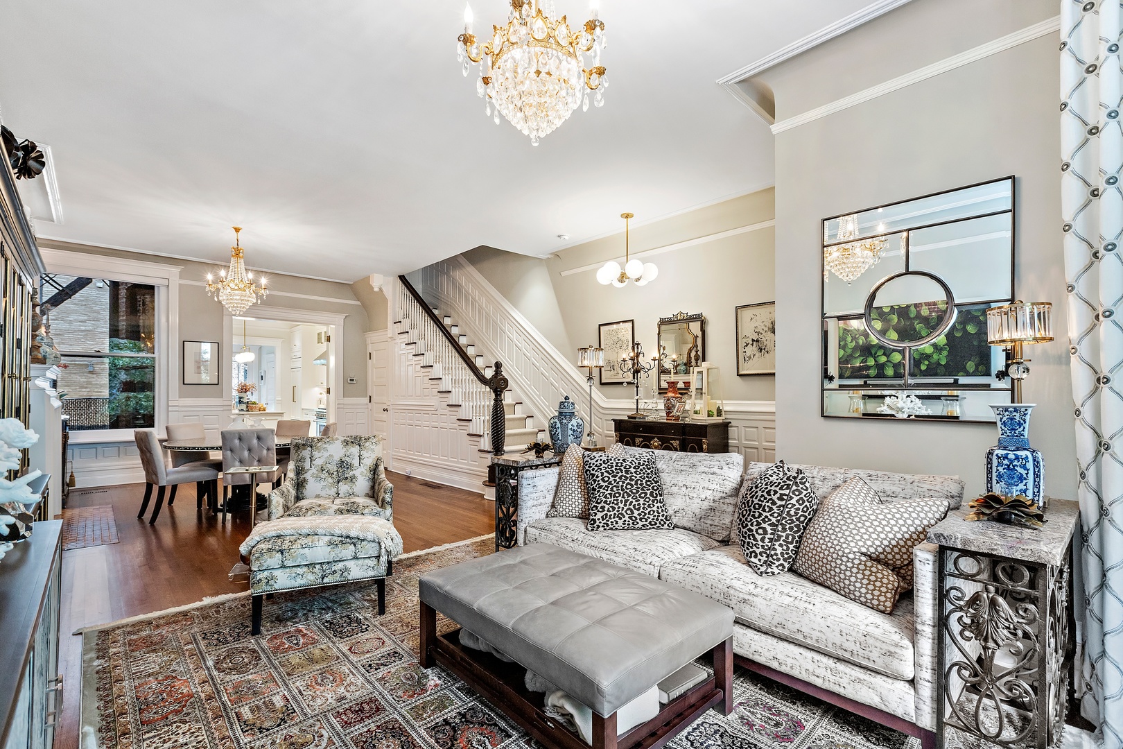 1304 North Ritchie Court Chicago, IL 60610 - Photo 9 of 39 a living room with furniture and wooden floor