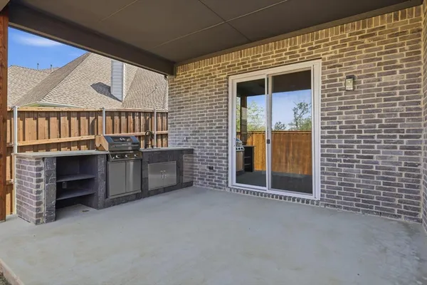 a view of a house with a balcony