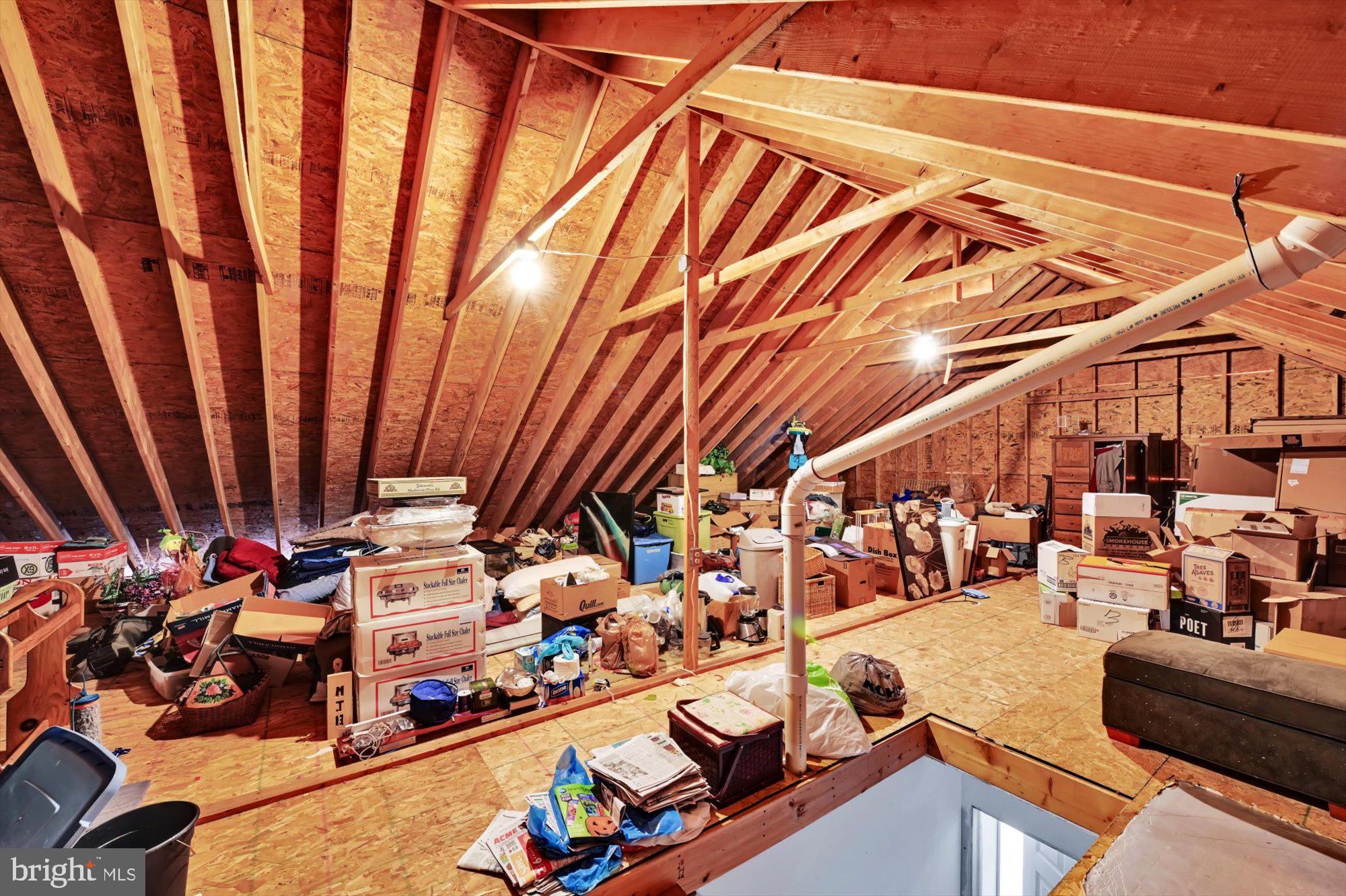 255 Tomstock Road Eagleville, PA 19403 - Photo 32 of 54 Floored Attic Space - Lots of Storage
