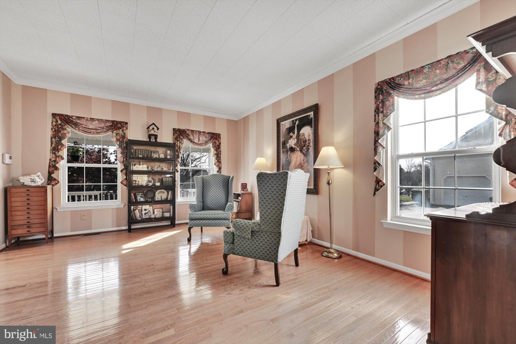 255 Tomstock Road Eagleville, PA 19403 - Photo 8 of 54 Formal Living Room with Hardwoods & Lots of Light