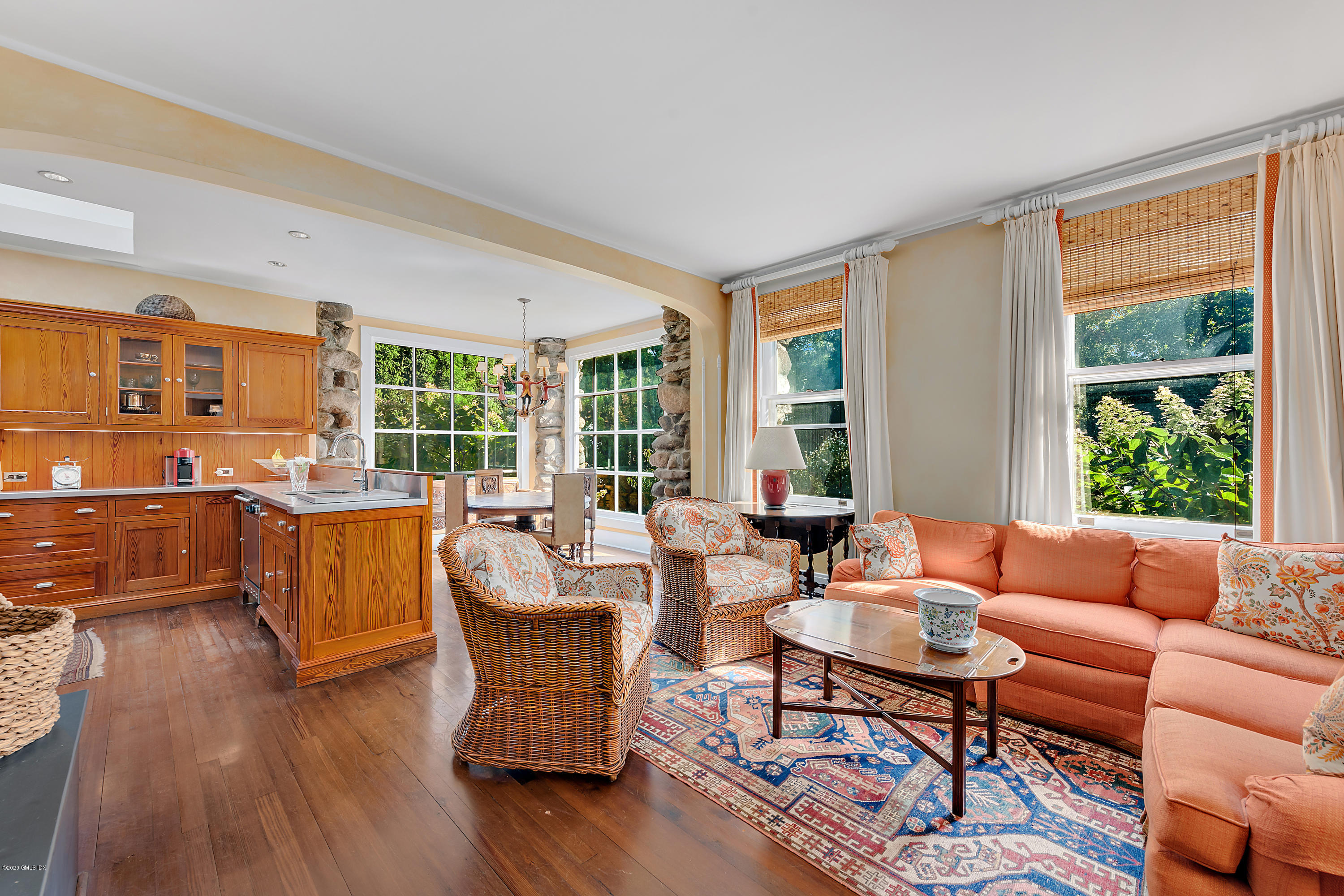 3 Fairfield Road Greenwich, CT 06830 - Photo 15 of 46 a living room with furniture and a large window