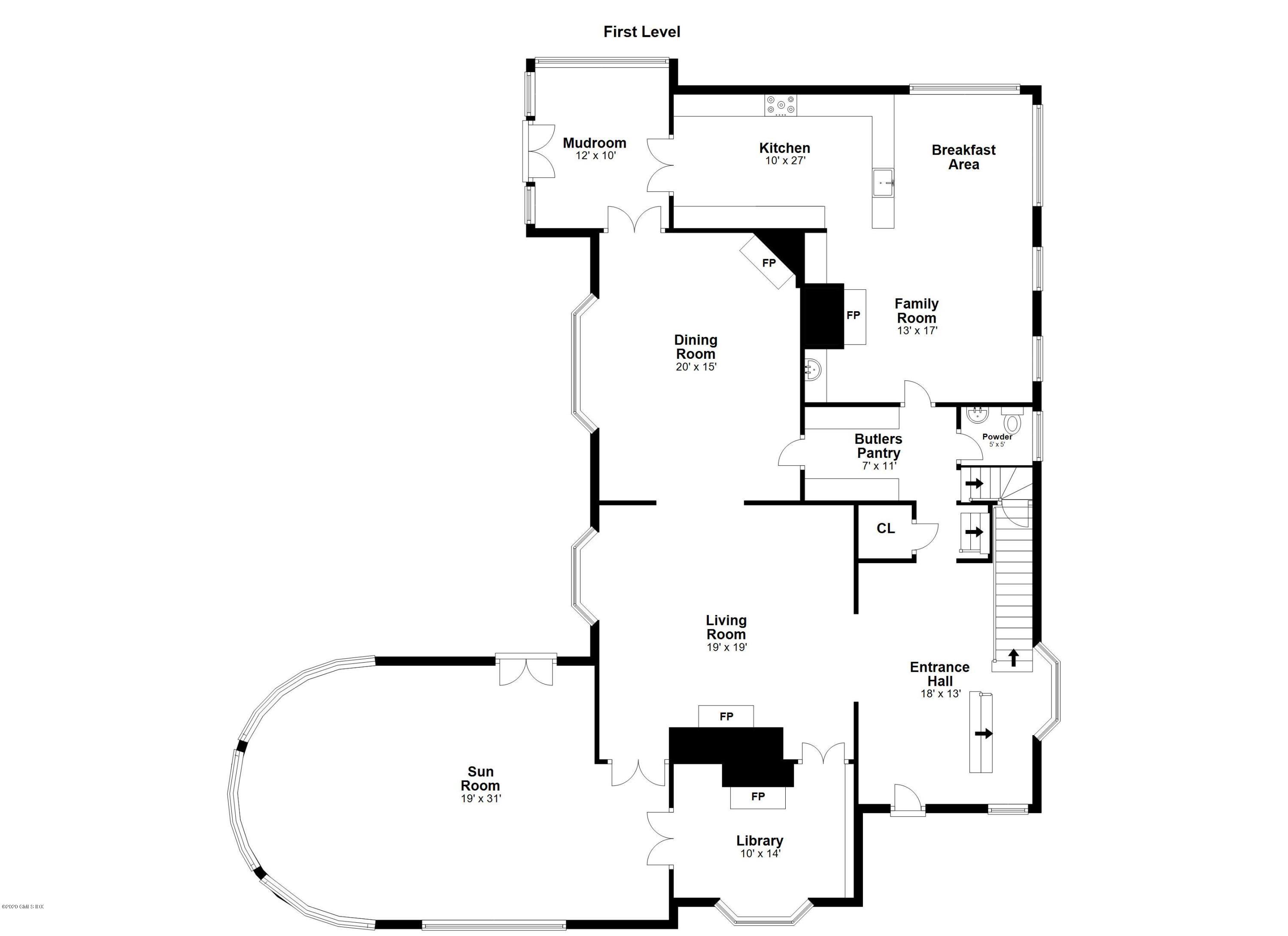 3 Fairfield Road Greenwich, CT 06830 - Photo 42 of 46 a picture of a bathroom with a sink and a mirror