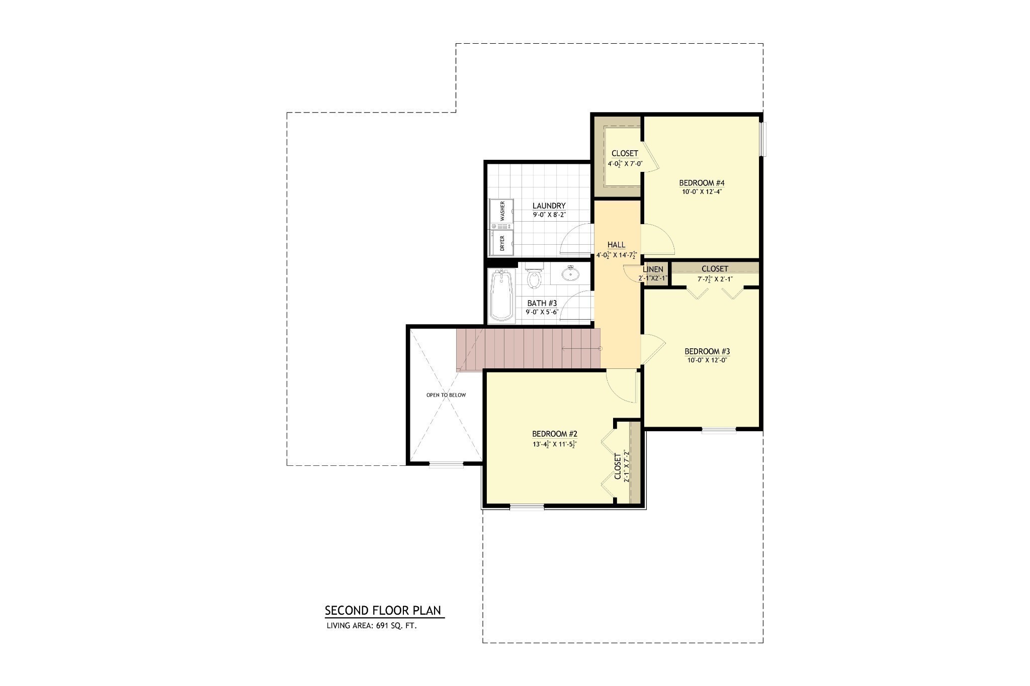 522 North Halifax Court Clarksville, TN 37040 - Photo 19 of 20 a picture of floor plan