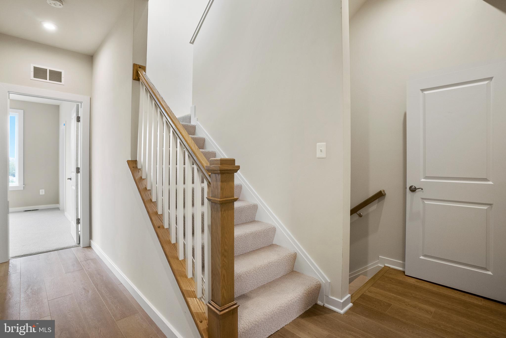 6713 Belcrest Road Hyattsville, MD 20782 - Photo 11 of 29 a view of an entryway with wooden floor