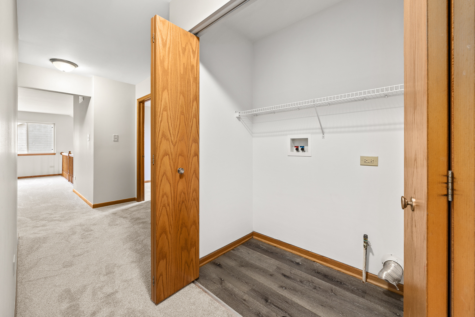 25210 Plainview Drive Channahon, IL 60410 - Photo 28 of 33 a view of hallway with wooden floor