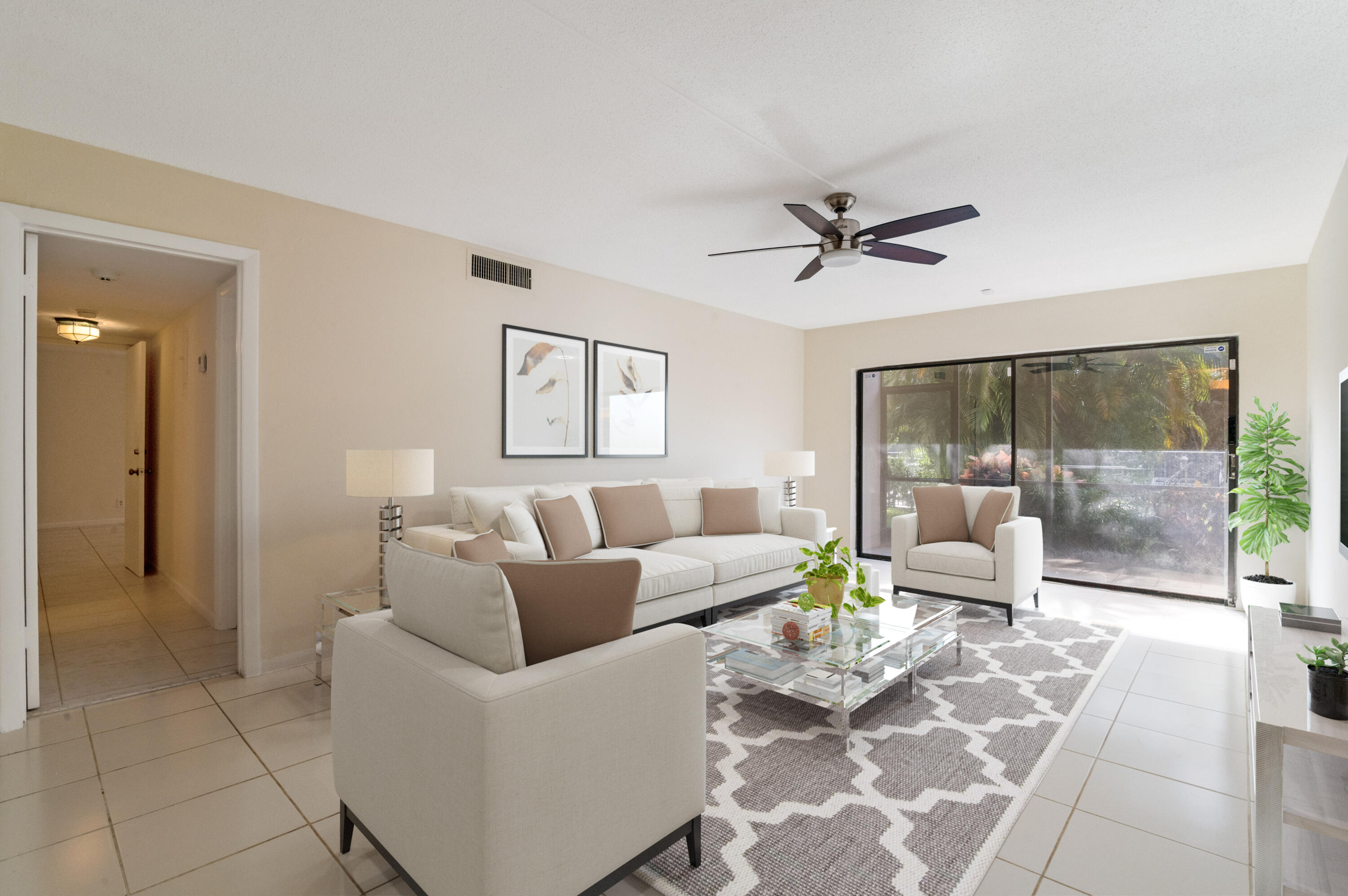 660 Dover Street, Unit A4 Boca Raton, FL 33487 - Photo 4 of 26 04 Living room 01 _final