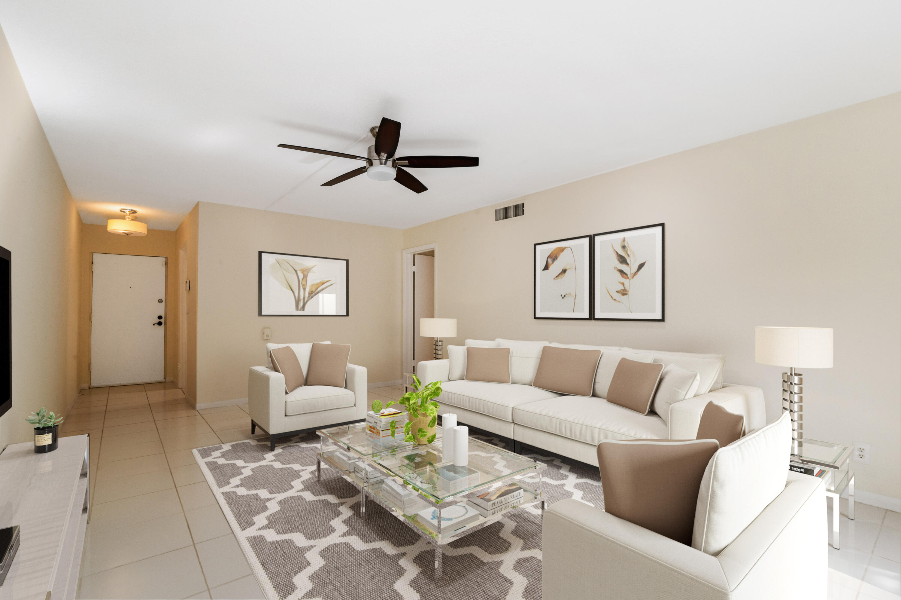 660 Dover Street, Unit A4 Boca Raton, FL 33487 - Photo 6 of 26 05 Living room 02 _final
