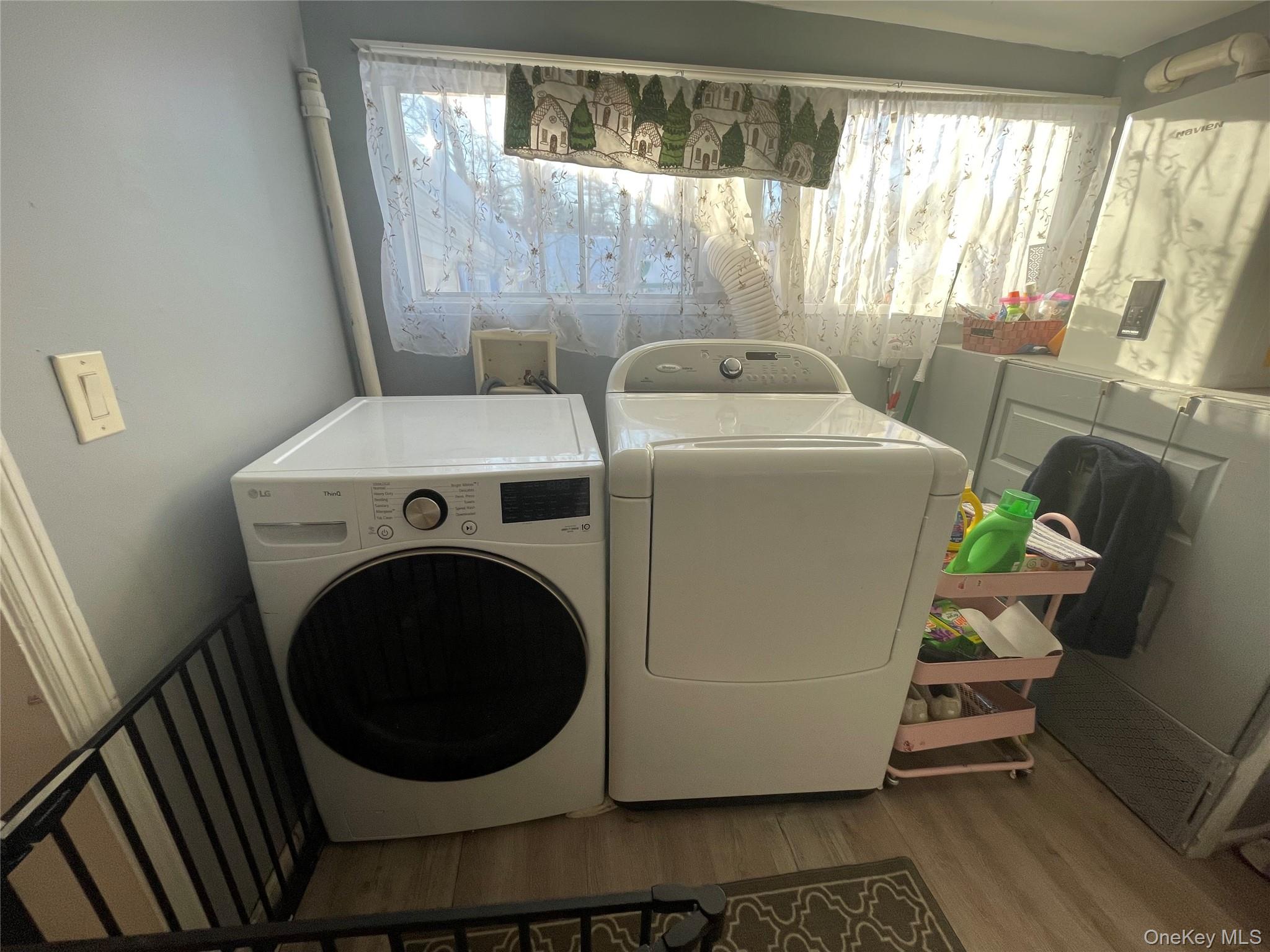 261 Titusville Road Poughkeepsie, NY 12603 - Photo 12 of 18 a utility room with dryer and washer