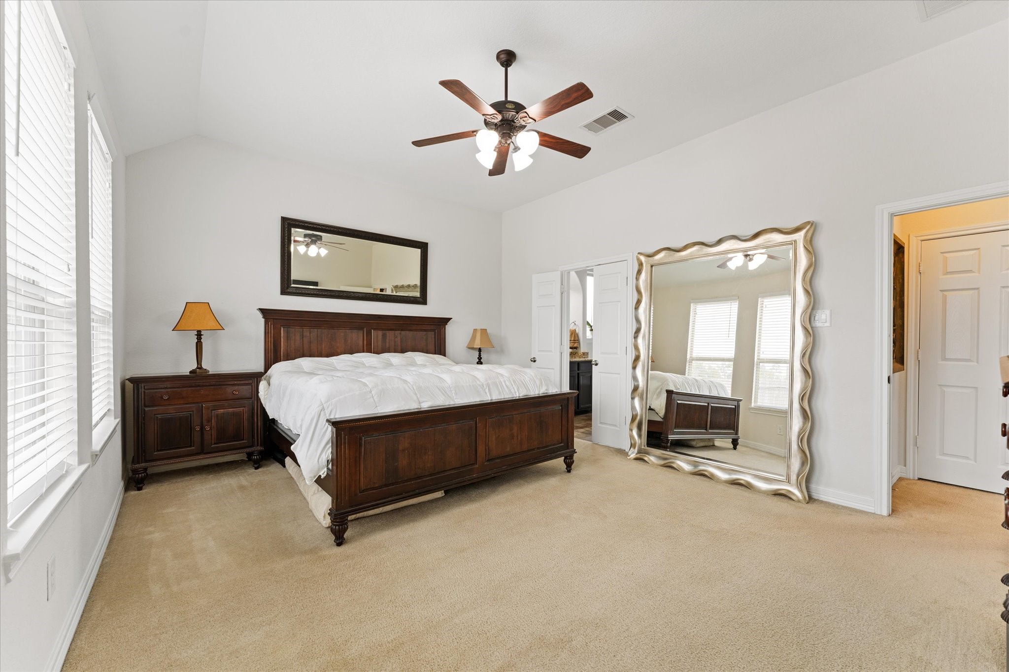 13302 Rising Bluff Lane Cypress, TX 77429 - Photo 13 of 38 Private primary suite with high ceiling