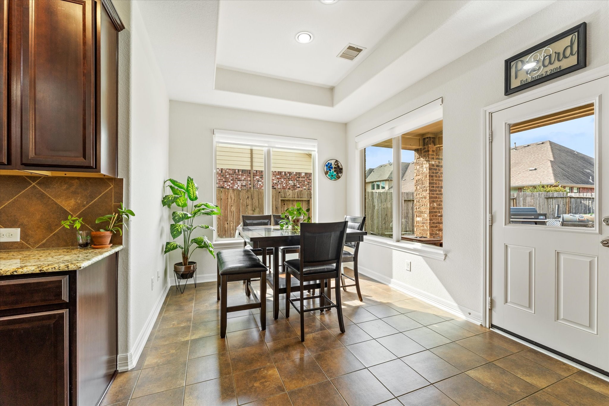 13302 Rising Bluff Lane Cypress, TX 77429 - Photo 8 of 38 Sunny breakfast room overlooks the backyard