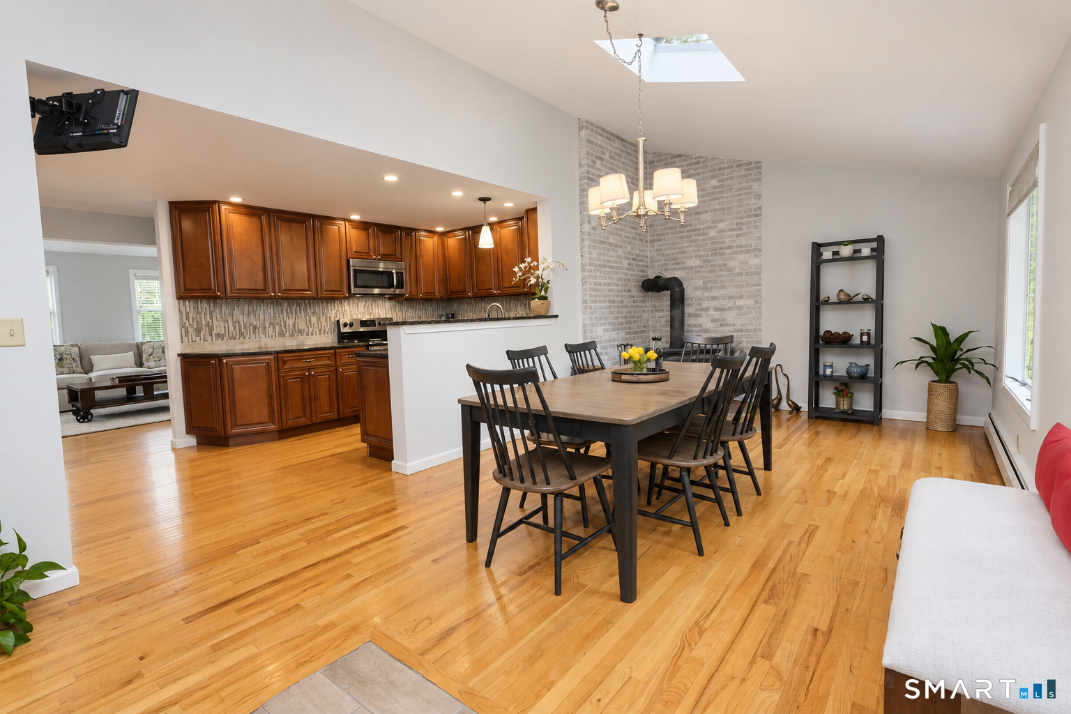 138 Tariffville Road Simsbury, CT 06081 - Photo 37 of 37 Perfect floor plan for entertaining with dining room just steps from the kitchen