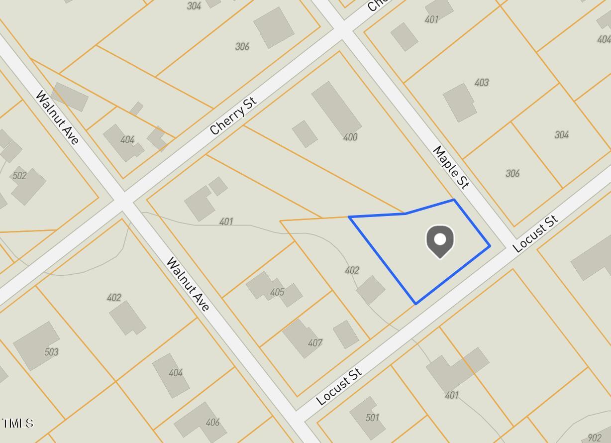 0 Maple Avenue Hamlet, NC 28345 - Photo 2 of 6 Parcel View w Lot Boundary