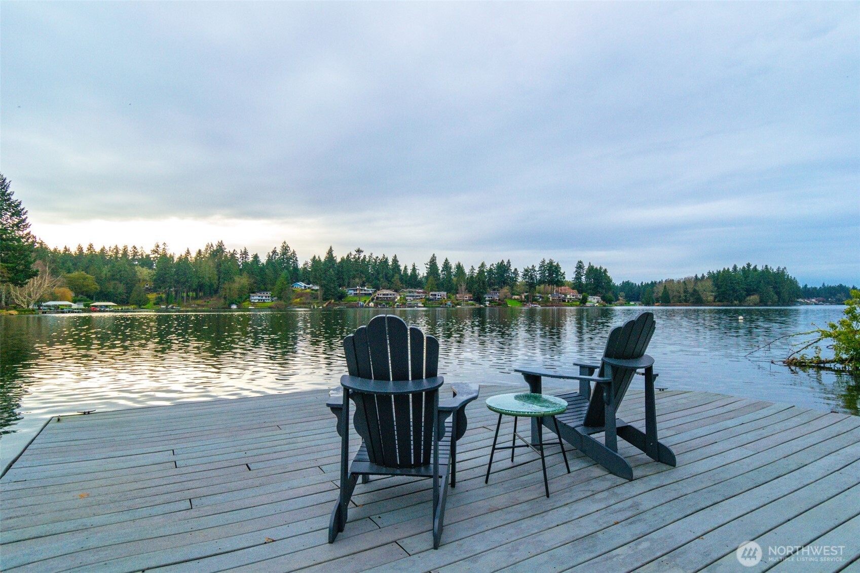 10826 Meadow Road Southwest Lakewood, WA 98499 - Photo 35 of 40 a lake view with a table and chairs