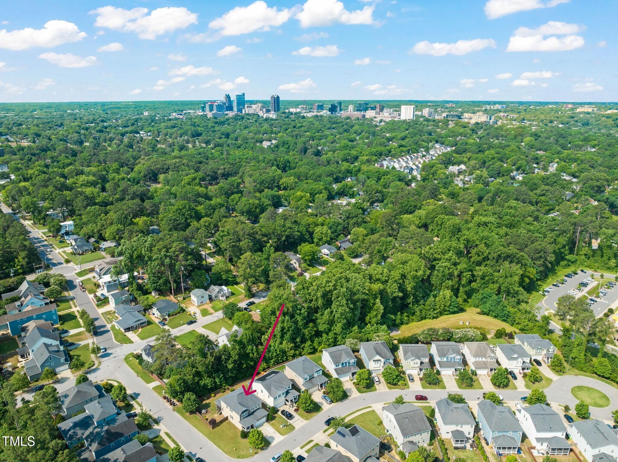 744 Birch Arbor Circle Raleigh, NC 27604 - Photo 39 of 41 Aerial (2)