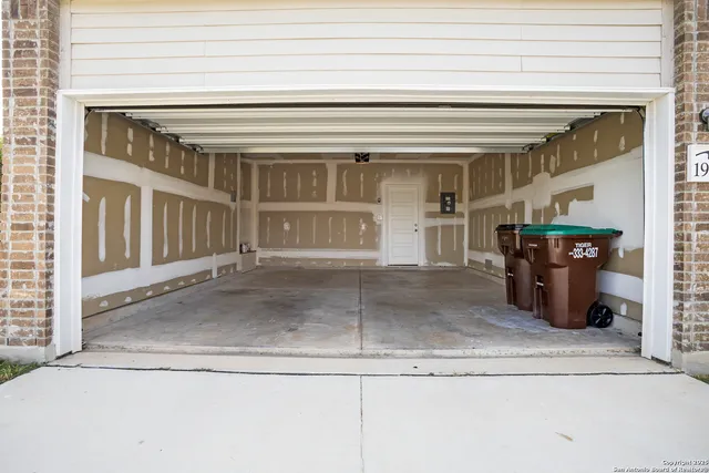 a view of water heater room